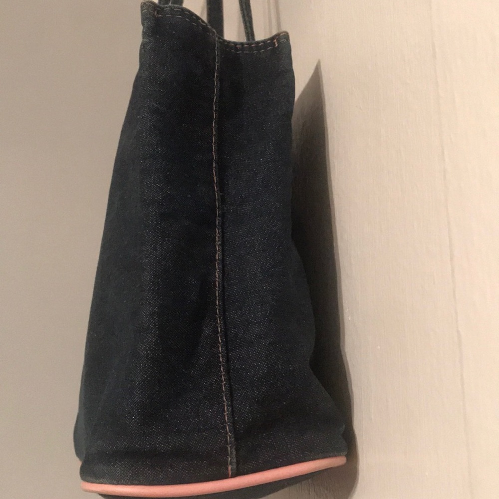 EUC Lightweight Blue Jean lined purse - Picture 3 of 9